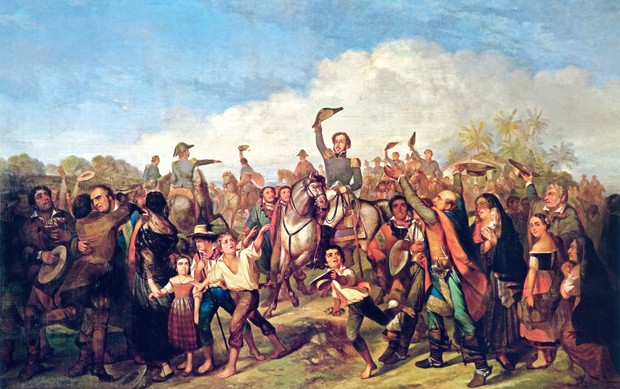 Independência ou Morte, do pintor Pedro Américo (Foto: reprodução)