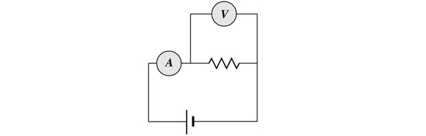 Representação - voltímetro e amperímetro (Foto: Reprodução)