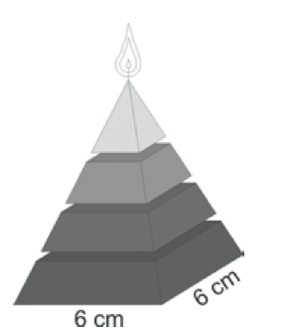 Exemplo de pirâmide (Foto: Reprodução/ENEM)
