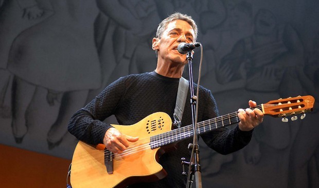 Chico Buarque em show no Rio de Janeiro (Foto: Alexandre Durão/G1)