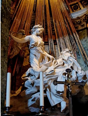 O Êxtase de Santa Teresa (Foto: Escultura: Gian Lorenzo Bernini / Divulgação)
