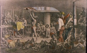 Navio negreiro trazia os escravos para o Brasil (Foto: Reprodução)