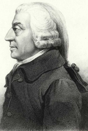 Adam Smith, pensador do liberalismo econômico (Foto: Reprodução)