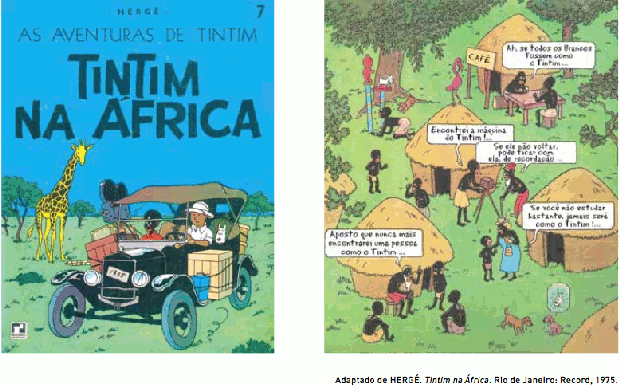Tintim no Congo e outros personagens ~ Tintim por Tintim