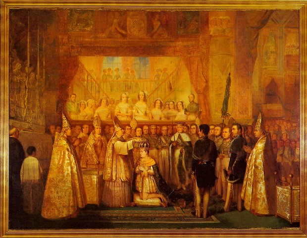Coroação de D. Pedro II (Foto: Reprodução)